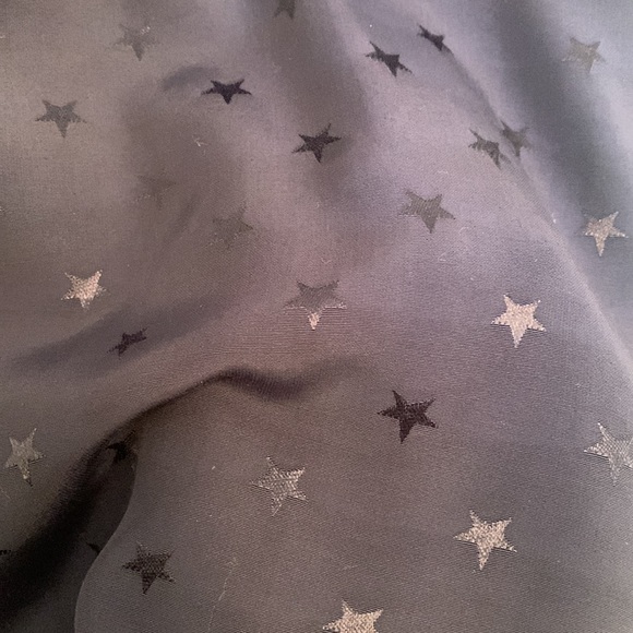 Lucky Brand Navy Star Blouse - Picture 2 of 6